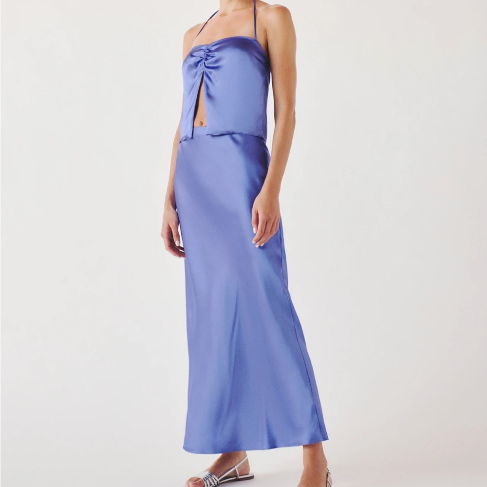 Reformation Beba silk two piece size 8
